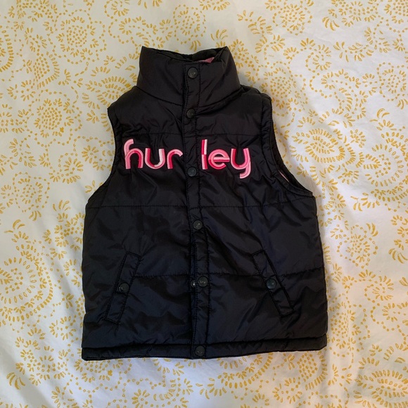 Hurley Jackets & Blazers - Toddler puffer vest, warm Hurley vest Hurley Jackets & Blazers - Toddler puffer vest, warm Hurley vest